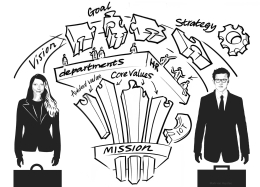 business drawing